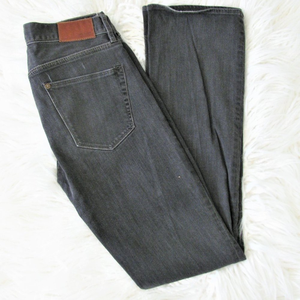 Madewell Bootlegger Black Washed Jeans - Picture 5 of 6